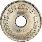 Palestine. 10 Mils, 1935. PCGS MS64