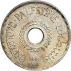 Palestine. 20 Mils, 1941. PCGS AU50