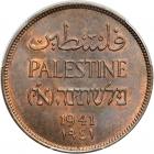 Palestine. 2 Mils, 1941. PCGS MS64