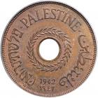 Palestine. 20 Mils, 1942. PCGS MS64