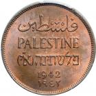 Palestine. 2 Mils, 1942. PCGS MS64