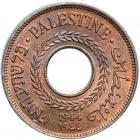 Palestine. 5 Mils, 1944. PCGS MS64