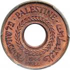 Palestine. 5 Mils, 1944. PCGS MS63