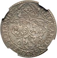 Poland. 6 Groszy, 1596. NGC EF40 - 2