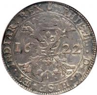 Spanish Netherlands. Patagon, 1622 (Brabant). NGC VF25 - 2