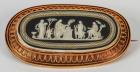 1865 Wedgewood Gold Cameo Brooch