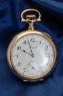 Howard 14K Yellow Gold Open Face Pocket Watch