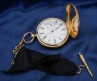 Antique 18K Yellow Gold Hunting Case Pocket Watch