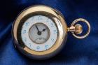 18K Yellow Gold Hunting Case Pocket Watch