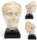 Roman Marble Head of a Woman, possibly an Empress, circa 2nd century AD