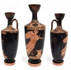 Attic Red-Figured Lekythos, circa mid 5th century BC