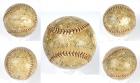 All Star Baseball Signed by Babe Ruth and others