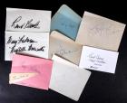 [Gone With the Wind] Signatures of Eight Actors