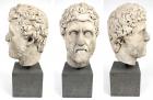 ROMAN. Marble head of Aelius, Hadrian's adopted heir. 135-150 AD