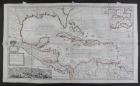 Moll, Herman. A Map of the West-Indies or the Islands of America in the North Sea, c. 1715