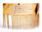 Martha Washington's Hair Comb Worn at Washington's Inauguration