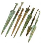 Luristan Bronze Weapons circa 1000-600 BC