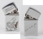 Mercury Program, c1960s, Deke Slayton's "Mercury Astronaut" Zippo Lighter
