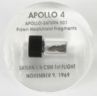Apollo 4, 1967, FLOWN Heatshield Fragments