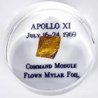 Apollo 11, 1969, FLOWN Gold Foil