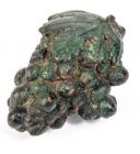 ROMAN. Bronze grape bunch with single leaf