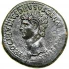 Nero Claudius Drusus, brother of Tiberius, father of Germanicus and Claudius, died 9 BC. VF
