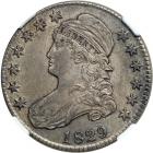 1829/7 Capped Bust Half Dollar. NGC AU53