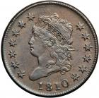 1810 S-282 R2 Turban Head. PCGS AU55