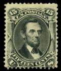 1866, 15¢ black. VG
