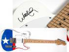 Guitar Signed by Willie Nelson