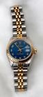 Lady's Rolex Oyster Perpetual Date Just, 18k YG & SS Wristwatch