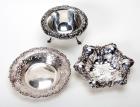 Three Sterling Silver Bowls