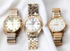 Collection of Gents Yellow Metal Wristwatches