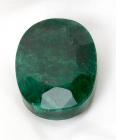 363.80 Oval Faceted Genuine Emerald