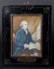 WITHDRAWN - [Washington, George] Miniature Portrait on Ivory by Edward Savage, c. 1793