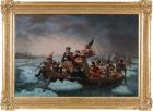 [Washington, George] "Washington Crossing the Delaware," c. 1874, After Emanuel Leutze