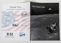 One Giant Leap 3rd Salute to Astronaut Honorees  1996 Program  autographed by Shepard, Lovell, Borman, Guy Bluford and Kathr