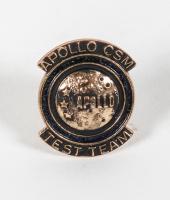 Rare Apollo CSM Test Team Lapel Pin.