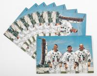 Apollo 10 Post Card Autographed by entire crew