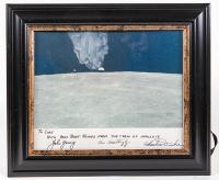Apollo 16 Crew Photo and Autographs