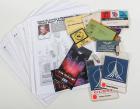 Deke Slayton's Personal Access Badge and Cards, 12+