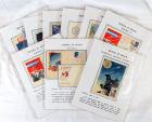 Nine early covers (+ 1 card) commemorating early Soviet achievements in space.