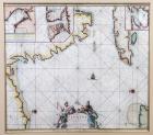 van Keulen, Johannes. Pas kaart van de Boght van Florida Met de Canaal Tusschen Florida en Cuba . . . - 2