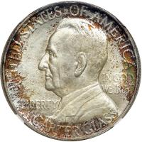 1936 Lynchburg Half Dollar. NGC MS66