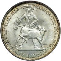 1938 New Rochelle Half Dollar. PCGS MS66