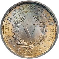 1887 Liberty Nickel. PCGS MS65 - 2