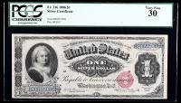 1886, $1 Silver Certificate. PCGS Very Fine 30. Fr-216. KL-30.