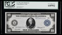 1914, $10 Federal Reserve Note. PCGS Very Choice New 64PPQ. Fr-907a.