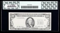 1977, $100 Federal Reserve Note. Printed Foldover Error. PCGS Choice About New 58PPQ.