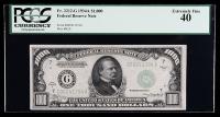 1934-A, $1000 Federal Reserve Note. PCGS Extremely Fine 40. Fr-2212-G.